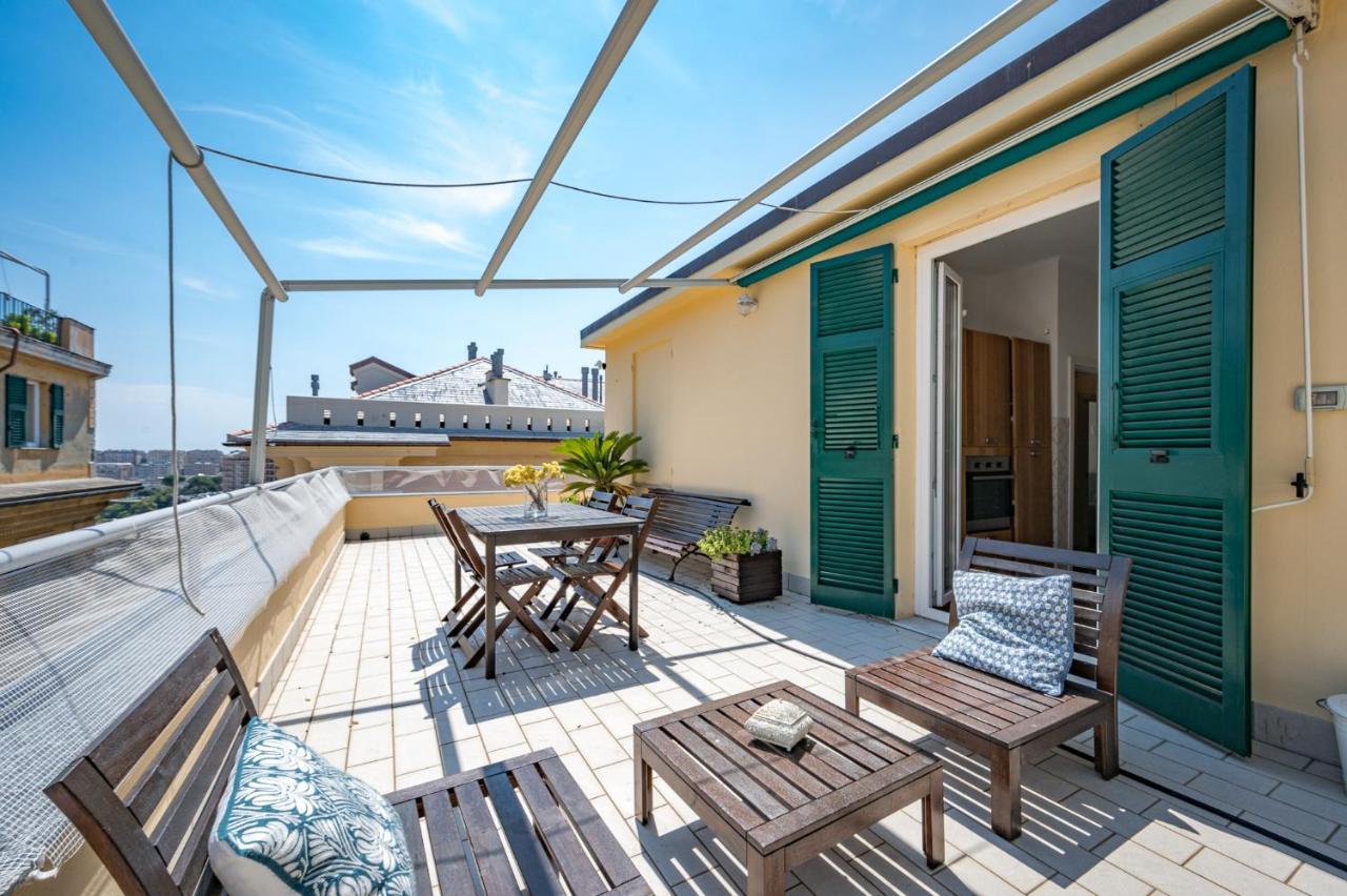 ジェノヴァJoivy Penthouse Flat With Terraceアパートメント エクステリア 写真