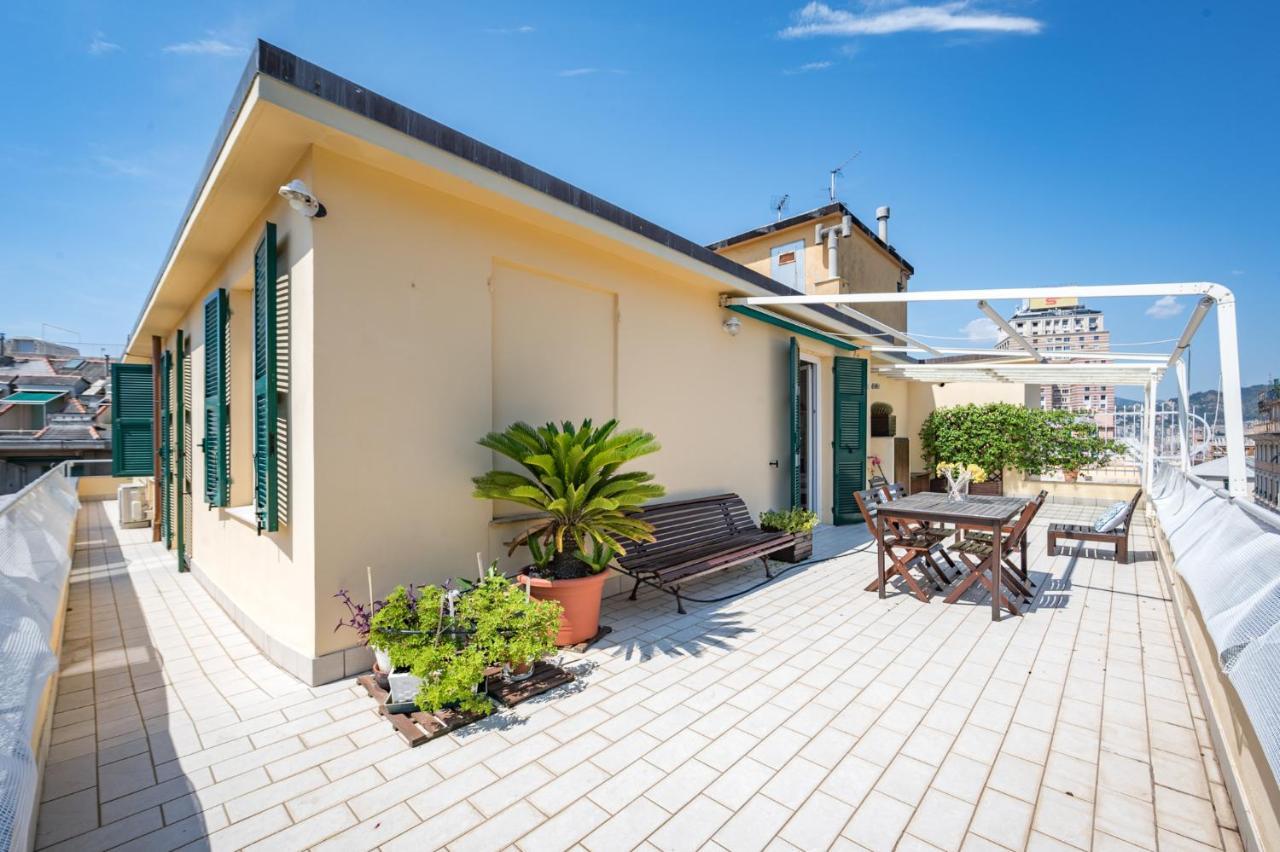 ジェノヴァJoivy Penthouse Flat With Terraceアパートメント エクステリア 写真
